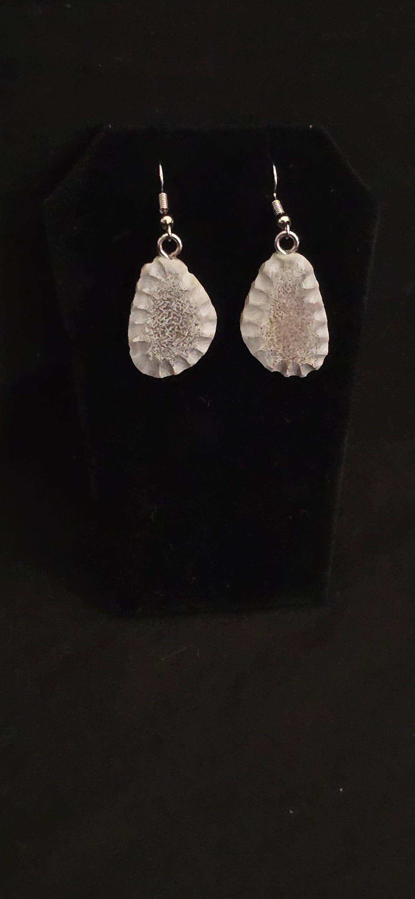 Designed Antler Earrings