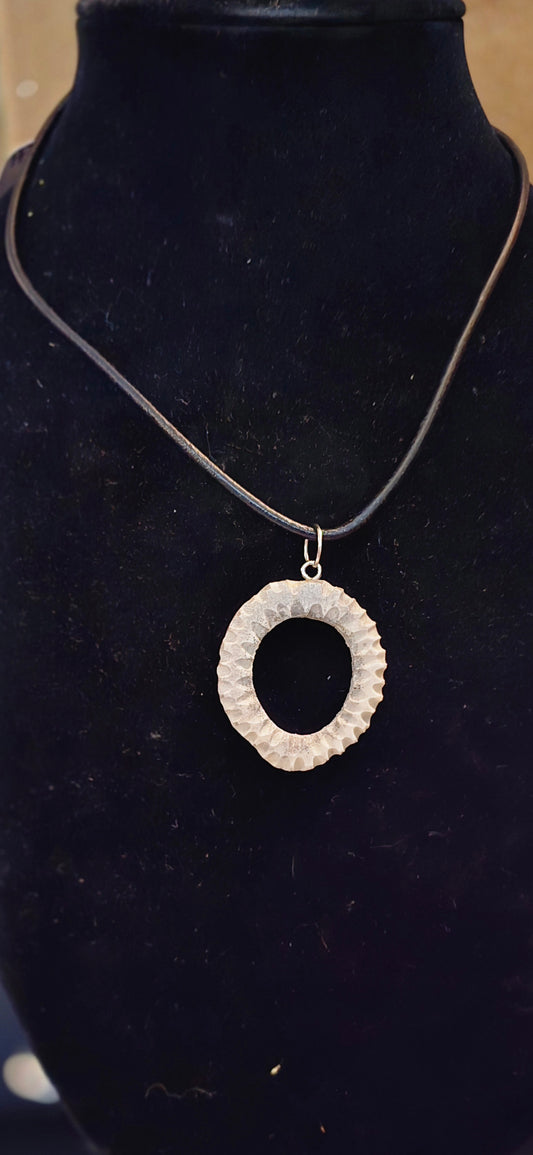 Horn necklace designed