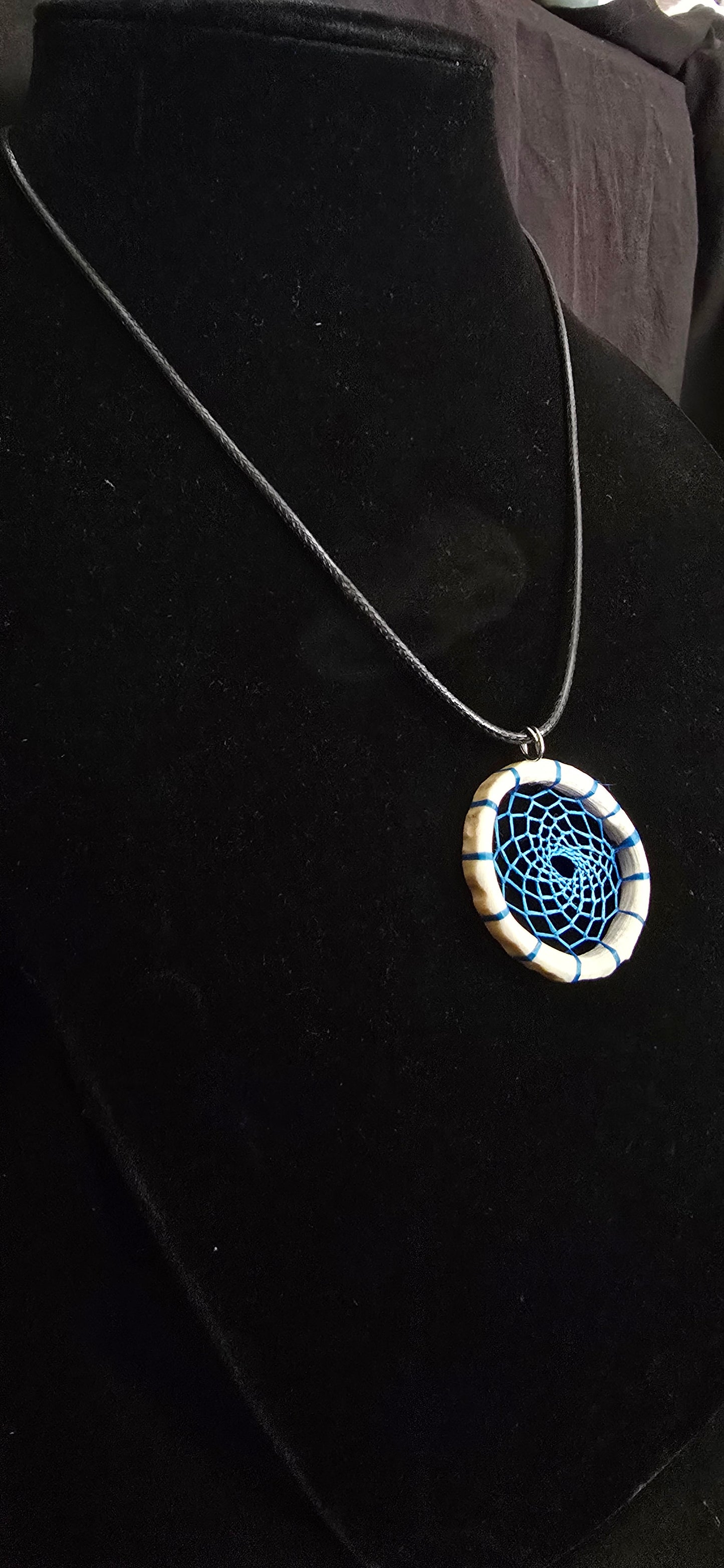 Antler Dream catcher with Blue