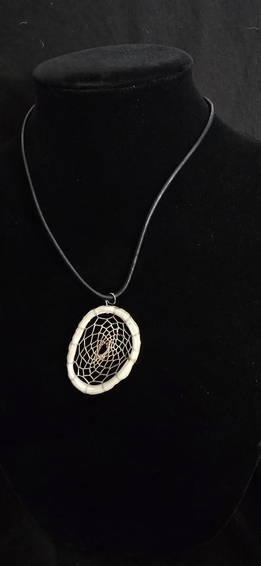Antler Dream Catcher Necklaces