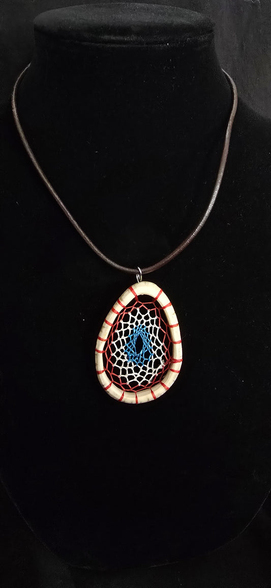 Antler dream catcher RWB