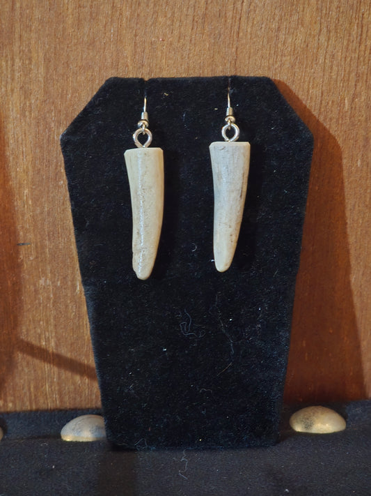 Antler tips earrings