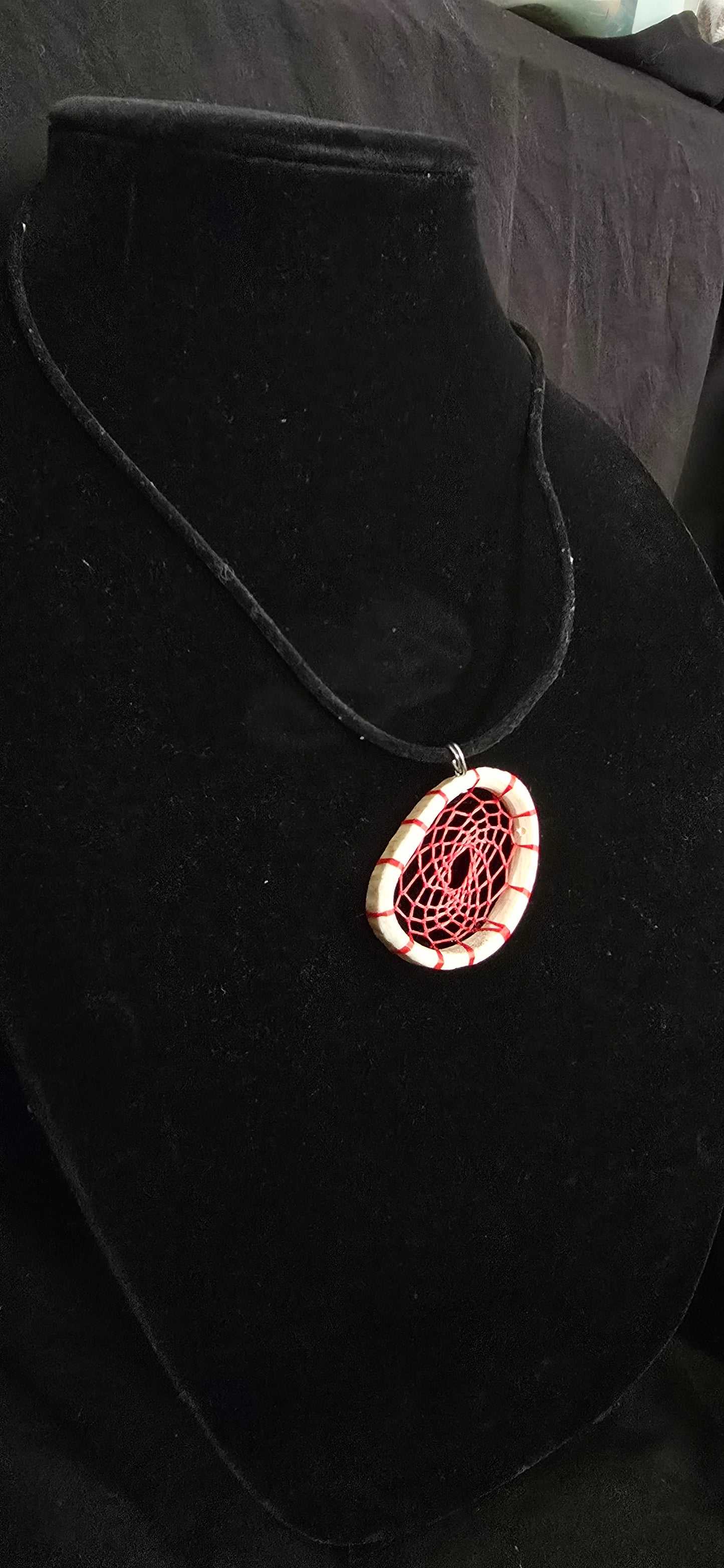 Red Sinew Dream catcher
