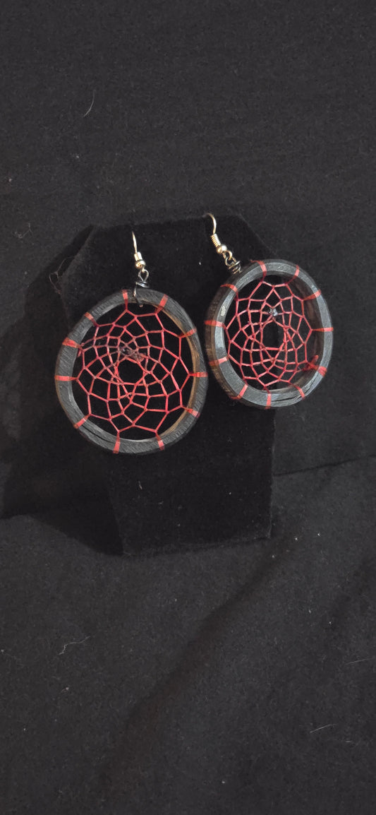 Buffalo Dreamcatcher Earrings